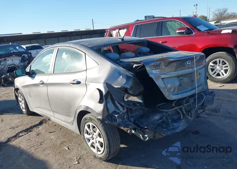 2013 Hyundai Accent Gls from USA, damaged, VIN KMHCT4AE0DU528413